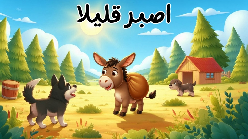 قصة اصبر قليلا