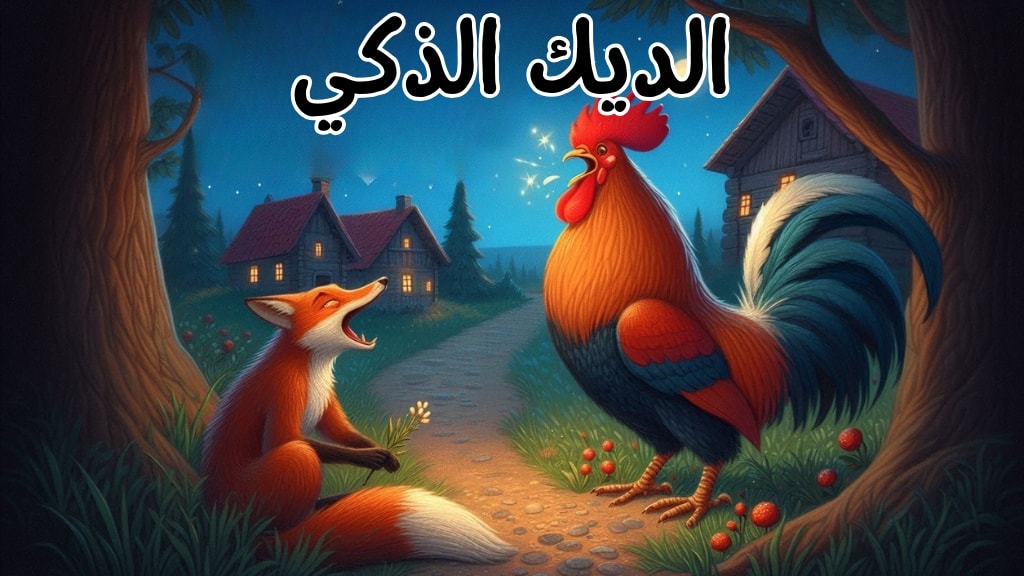قصة الديك الذكي