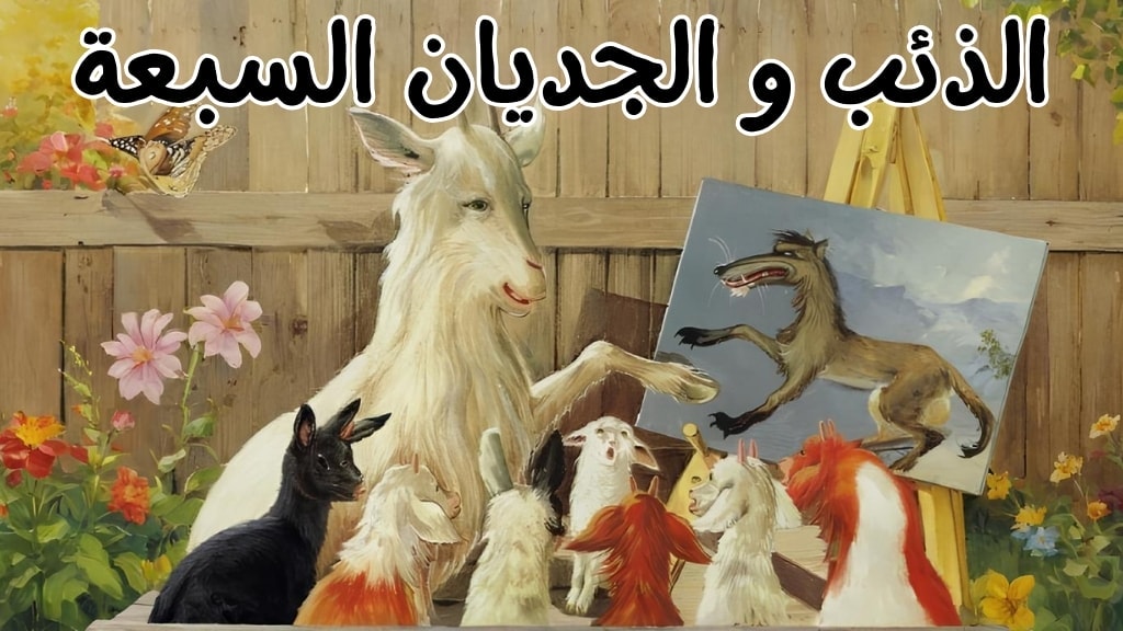 قصة الذئب والجديان السبعة