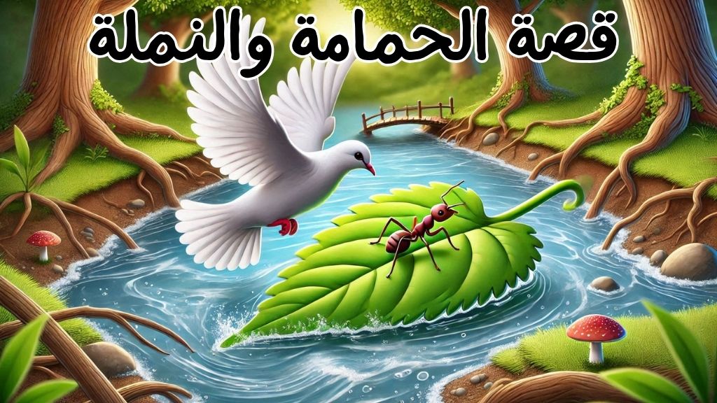 قصة الحمامة والنملة