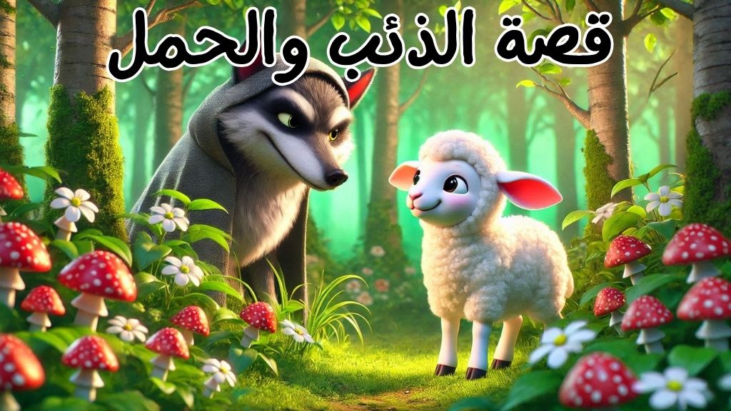 قصة الذئب والحمل
