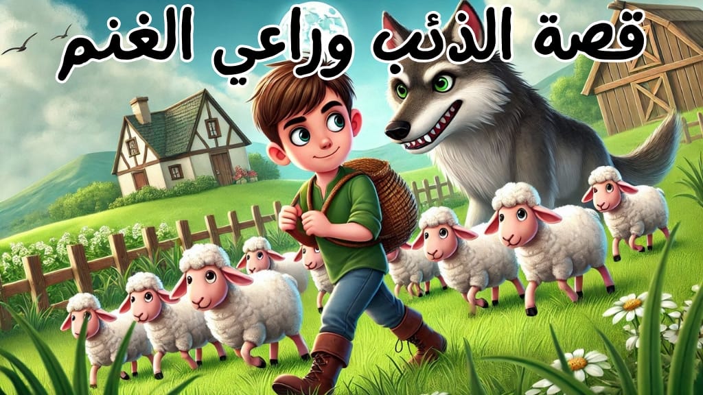 قصة الذئب وراعي الغنم