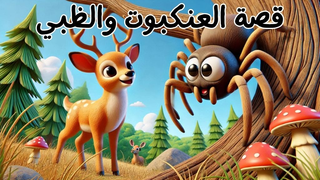 قصة العنكبوت والظبي