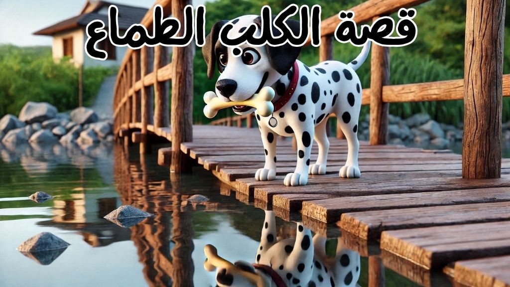 قصة الكلب الطماع