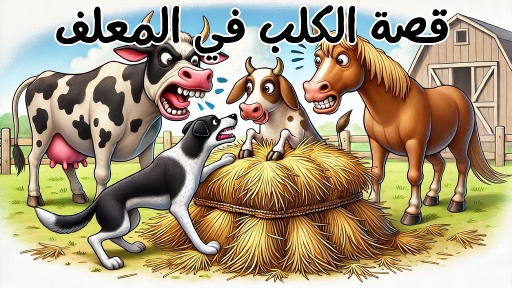 قصة الكلب في المعلف