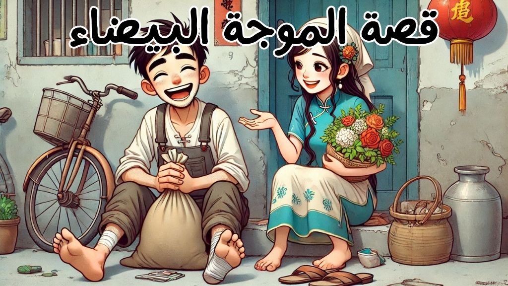 قصة الموجة البيضاء