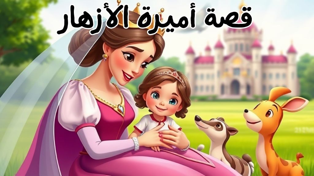 قصة أميرة الأزهار