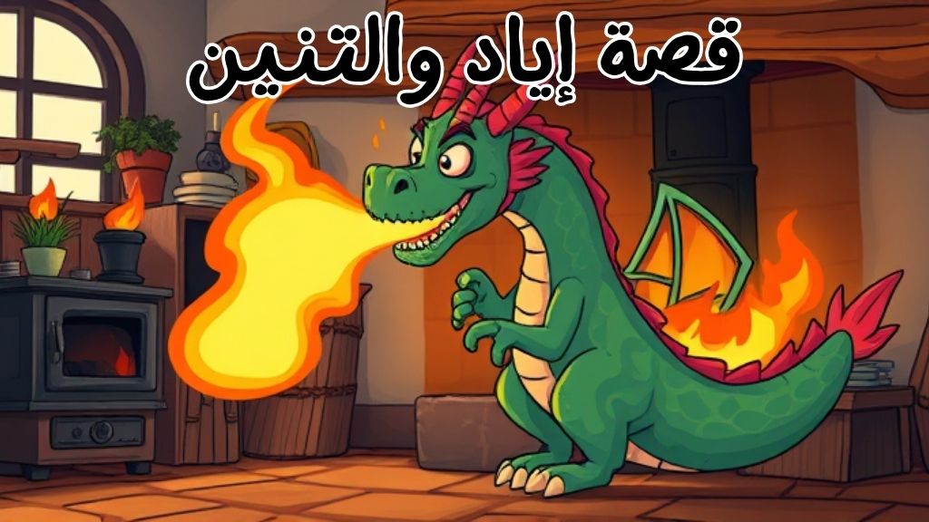 قصة إياد والتنين