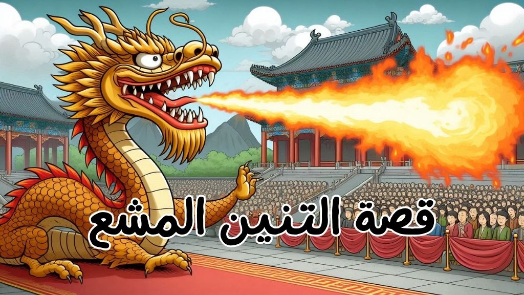 قصة التنين المشع