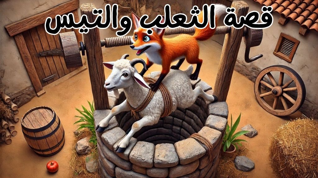 قصة الثعلب والتيس
