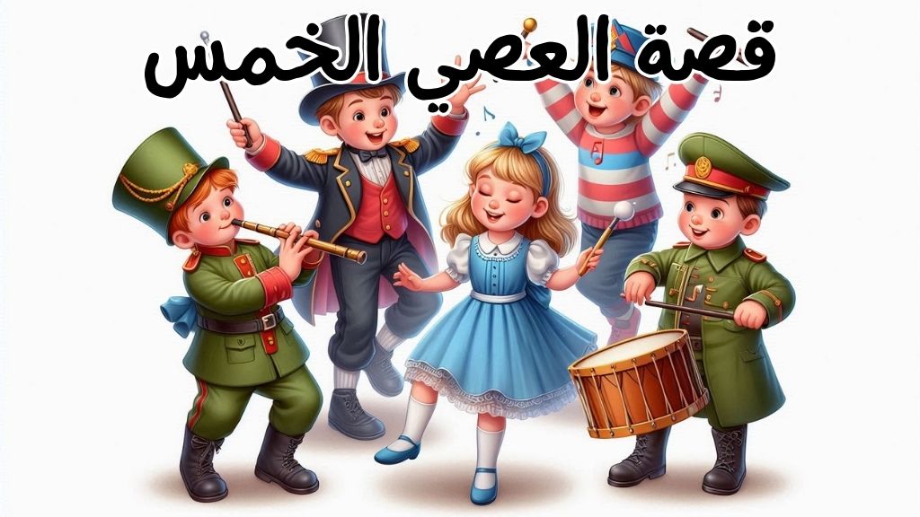 قصة العصي الخمس