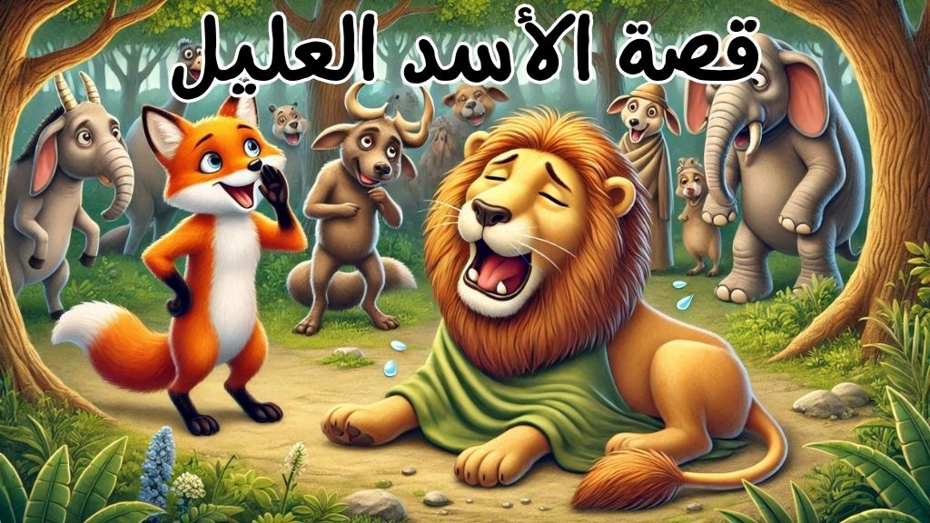 قصة الأسد العليل