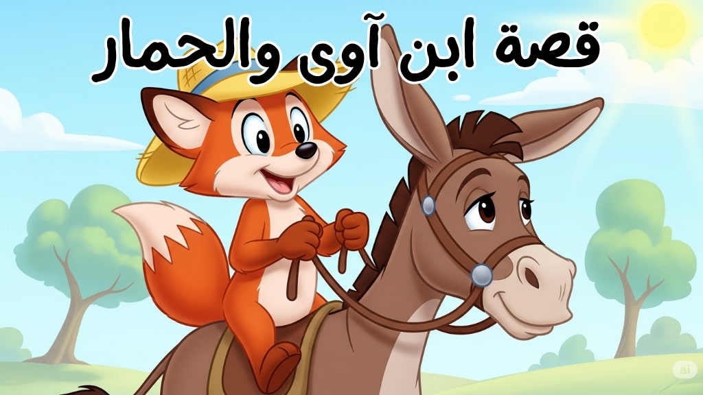 قصة ابن آوى والحمار