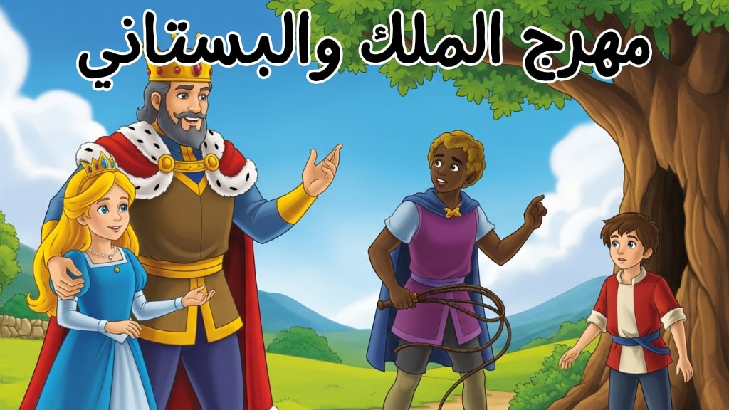 قصة مهرج الملك والبستاني