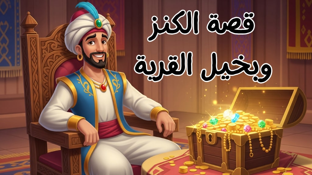 قصة الكنز وبخيل القرية